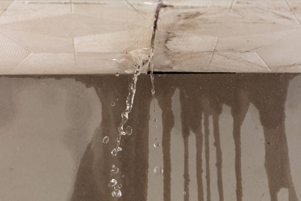 Professional Flood Damage Cleanup technician working in McClure, OH
